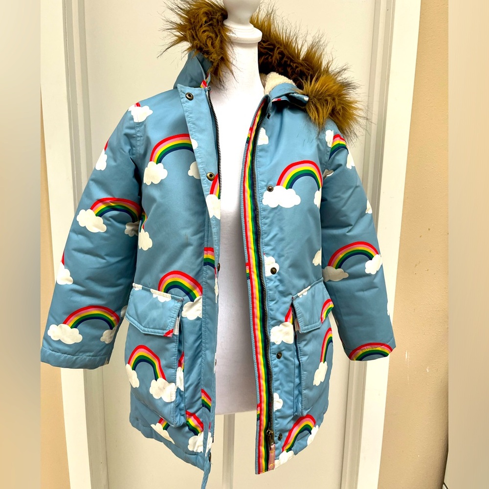 Boden Girl’s winter waterproof parka
